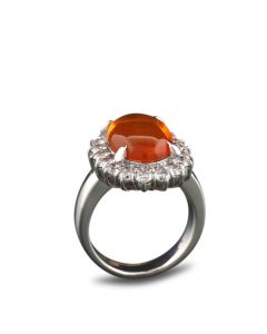 Ring Opal orange Feueropal