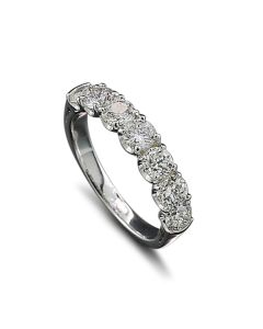 Diamantring Ring Brillant online kaufen 18 Karat Weißgold Schmuckgeschäft München Solln