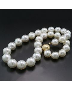 Südseeperlen wertvolle Perlen Salzwasser weiße Farbe Kette online bestellen