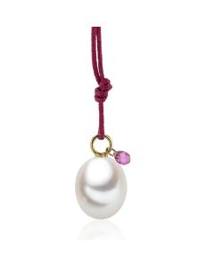 Perlenanhänger weiße Perle Zuchtperle moderner Perlschmuck junger Stil