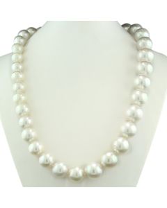 Halskette große Perlen weiße Südseeperlen Collier echter Perlenschmuck online kaufen