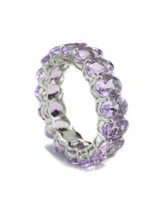 Eternity Ring lila Amethyste Edelsteinschmuck Echtschmuck online kaufen