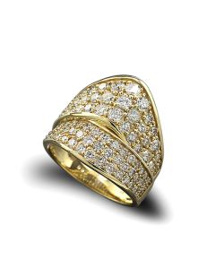 Ring Schmuck Diamant 18 Karat Gold