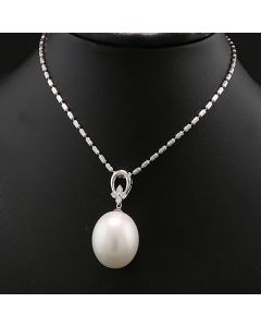 Perlen Anhänger online kaufen Weißgold Südseeperle wertvoll