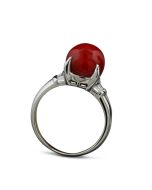 Ring rote Koralle 