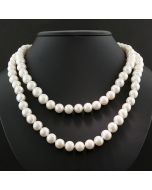 Kette weiße Perlen