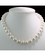 Perlkette Halskette Kette Perlenstrang weiße Perlen 