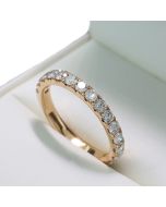 Brillant Diamant echter Schmuck online kaufen Brillantring Rotgold 18 Karat