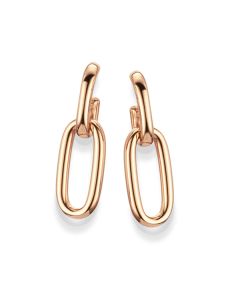 Ohrhänger in Rotgold Goldschmuck für Damen Oval-Ohrstecker jetzt kaufen