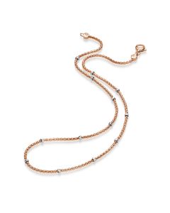 Goldschmuck Rotgold Himbeermuster Rollokette online kaufen