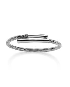 Goldarmreif goldenes Armband flexibler Armschmuck Weißgold
