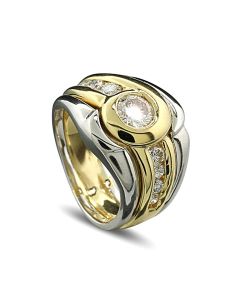 Brillant-Diamant-Ring