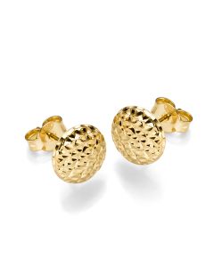 Ohrstecker runde Ohrringe Kreis goldenen Ohrschmuck günstig online kaufen