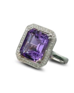Ring bestellen Schmuck lila Stein violett Farbstein