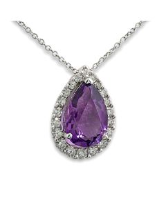 lila Stein Schmuck