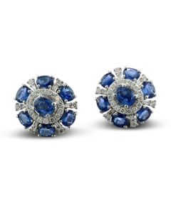 Safir Ohrschmuck günstig