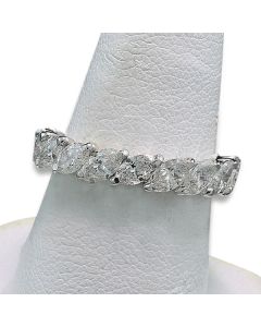 Brillantschmuck Diamantenring Navette 18 Karat Weißgold