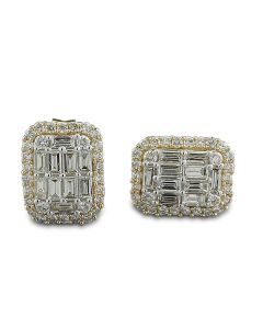 Ohrringe mit Diamanten 