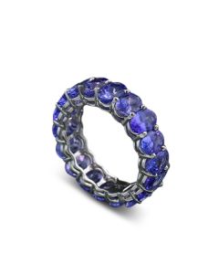 Ring Edelsteine Blau 