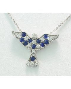 Schmuck Schutzengel Geschenk Safir