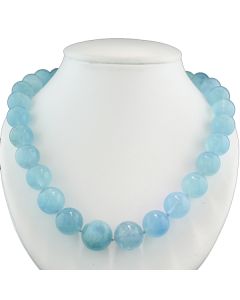 Kugeln Edelsteine Halskette Aquamarin München kaufen