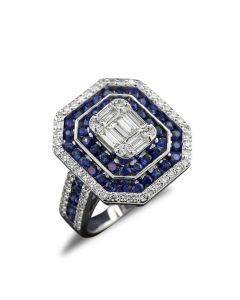 Ring Saphir Brillant