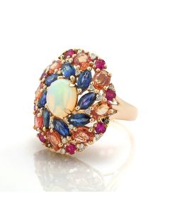 Ring Edelsteine Gold