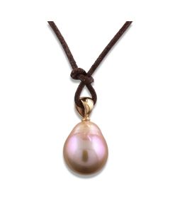 Perle Schmuck Gold rosa Mingperle
