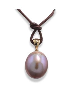 Perlschmuck Zuchtperle große Perle rosafarben online kaufen
