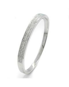 Diamant Armreif Armspange Armschmuck 750er Weißgold 18 Karat Schmuck online Webshop