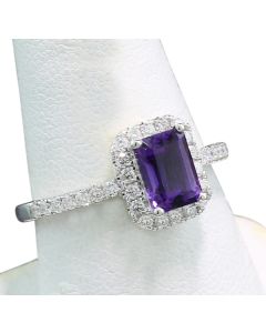 Schmuck Geschenke für Frauen online kaufen Ring Weißgold Edelstein