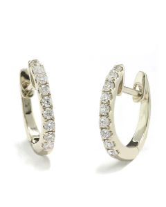 Ohrringe Ohrstecker Echtgold Weißgold Diamanten kaufen