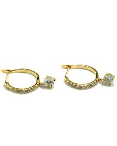 Damenohrringe aus München online kaufen 18-carat Gold Brillantschmuck 