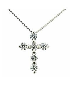 Diamantkreuz Konfirmation Kommunion Geschenk Schmuck religiös