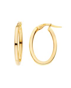 Ohrschmuck Ohrringe große Creolen in Gelbgold online bestellen
