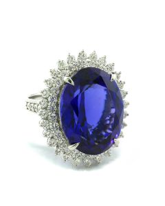 Tansanitring online kaufen Investment Tansanitschmuck wertvoller Edelstein