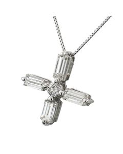 Anhänger Kreuz-Anhänger Platin Diamanten Online Kaufen