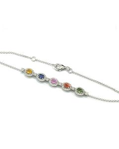 bunte Edelsteine Rainbow Regenbogen moderner Edelsteinschmuck