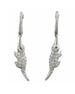 Ohrschmuck Ohrringe 18 Karat Weißgold Brillanten kaufen