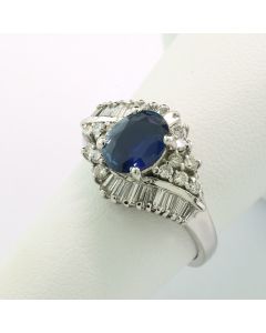 Saphirring Ring Verlobungsring München Schmuck Juwelier Diamantring Brillantring Ceylonsaphir