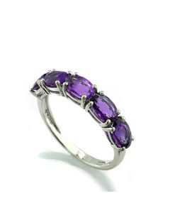 Ring mit violetten Steinen online bestellen Online-Shop