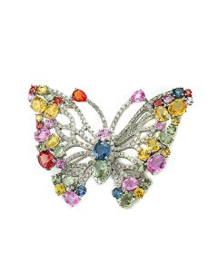 Terschmuck Sommer Schmetterling Edelsteine