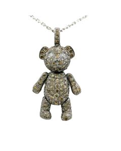 Teddyanhänger Bäranhänger Tierschmuck Echtgold