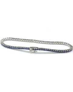 echten Schmuck Edelsteine blau Saphire Weißgold