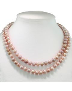 Schmuck in München kaufen Perlen echte Perlen rosa Perle