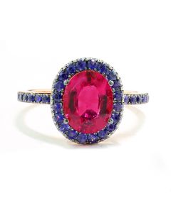 Damenringe Echtschmuck 750er Gold Farbsteine echte Edelsteine