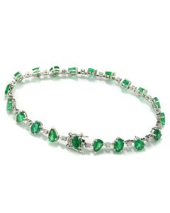 Armband grüne Edelsteine Smaragde