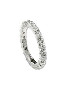 Ring Damenring Diamant Brillant 750er Weißgold