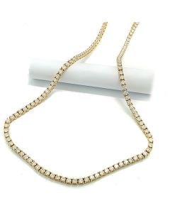 Kette mit natürlichen Diamanten Brillanten hochkarätig