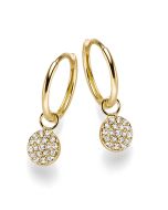 Gelbgold Brillantschmuck Diamanten Creolen sofort bestellen